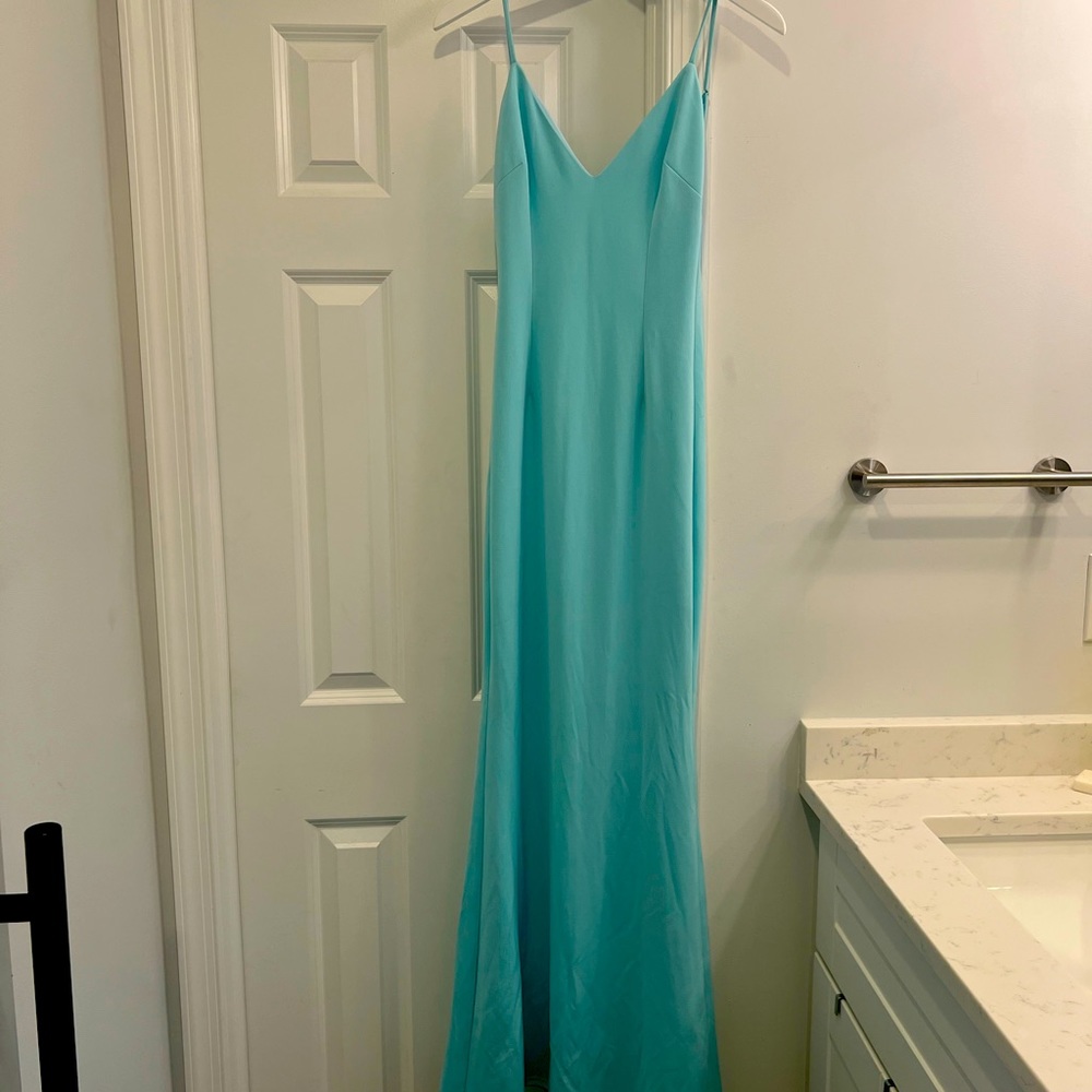 Beautiful new aqua sheath dress. NWT!